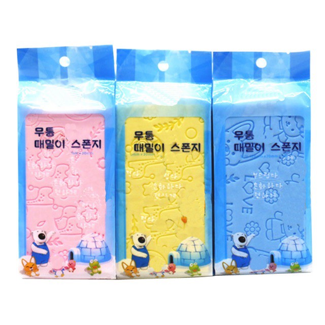BÔNG - MÚT TẮM KÌ GHÉT SIÊU SẠCH