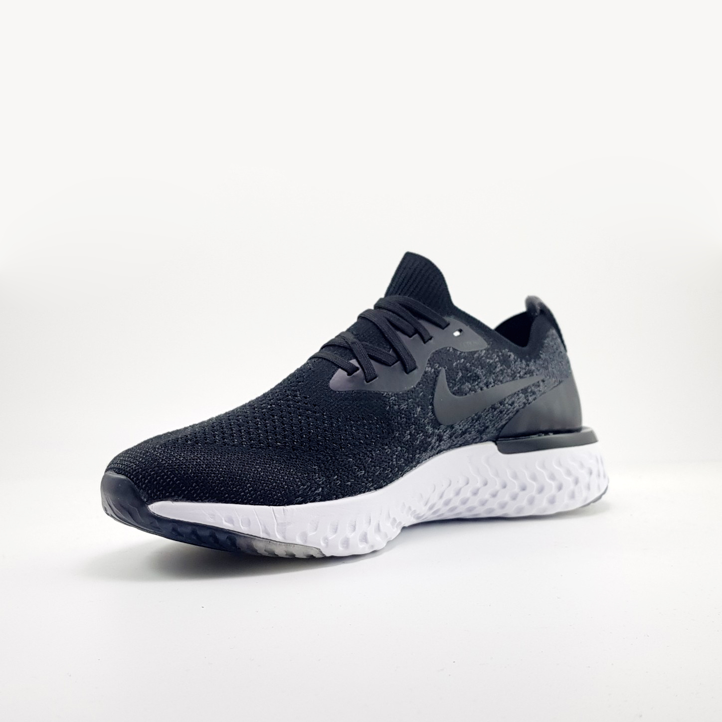 Giày Sneaker Epic React Flyknit Black White