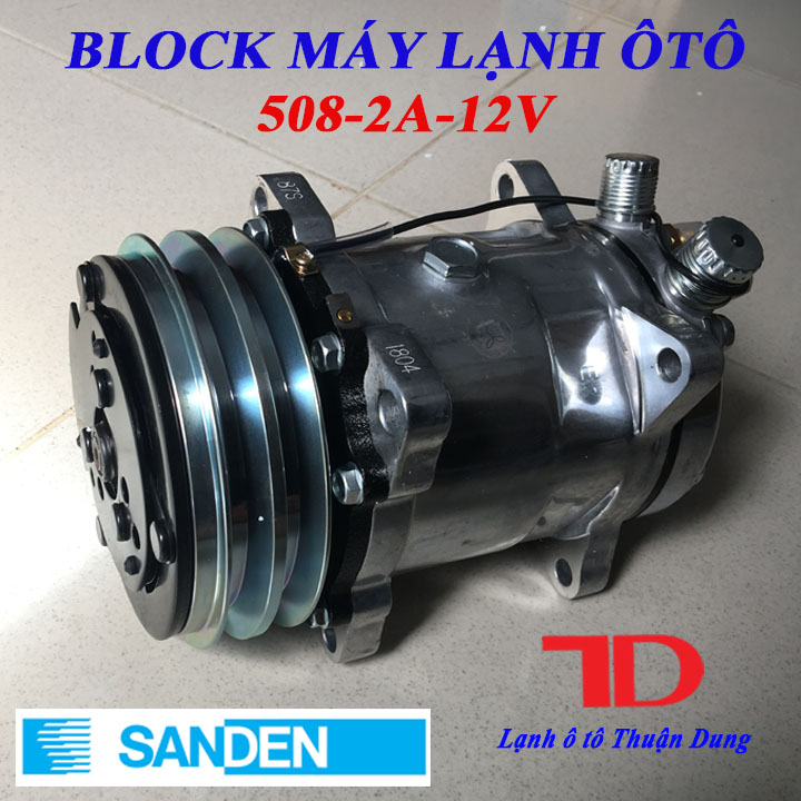 Block Máy Lạnh 508 Bản 2A Loại 12V Dây Đồng, Block Lạnh Chế Xe Hơi 508 Bản 2A 12V Dây Đồng - Vật Tư Điện Lạnh Ô Tô Thuận Dung
