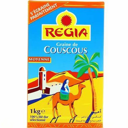 Couscous hạt nhỏ graine de couscous moyenne pháp hiệu regia 500g/1kg