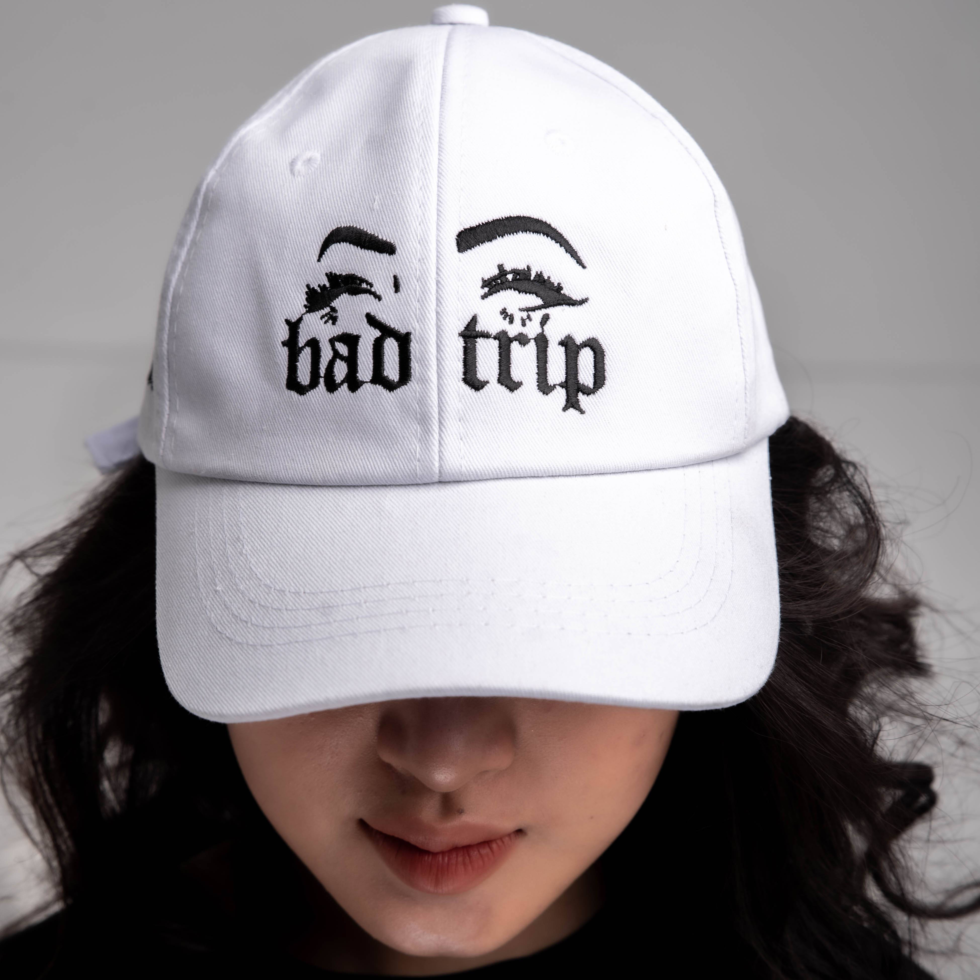 PARADOX Nón kết BAD TRIP CAP  - WHITE WORDING
