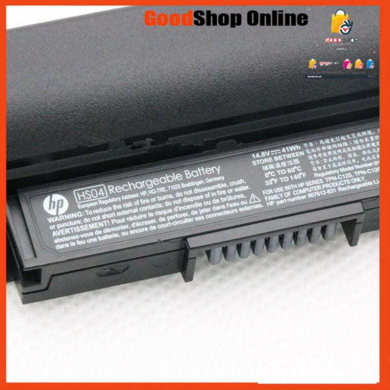 Pin laptop hp hs04 hs03 hstnn-lb6v hstnn-lb6u 14ac 15ac 15ay nhập khẩu battery hp 14ac bảo hành 06 tháng