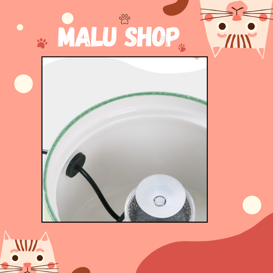 [TẶNG THÊM LÕI LỌC + MIẾNG BÔNG + MIẾNG HÍT CỐ ĐỊNH] Máy Lọc Nước Cho Chó Mèo