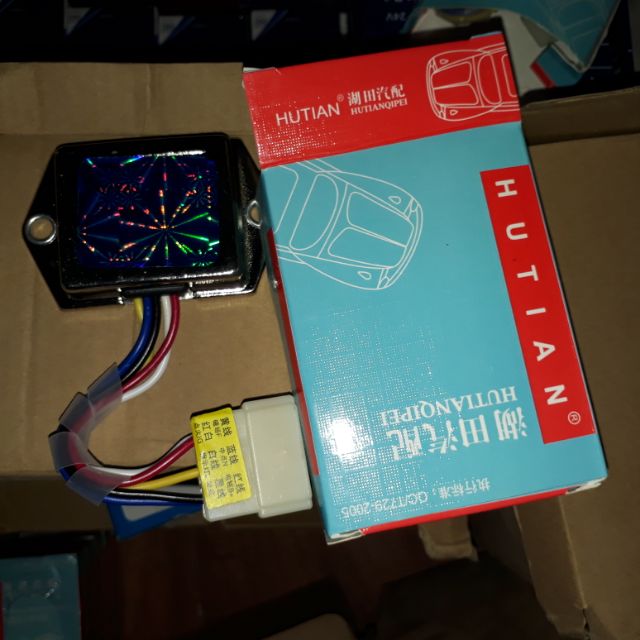 Sản phẩm gia đình làm: Tiết chế huna 12V 24V 5 dây