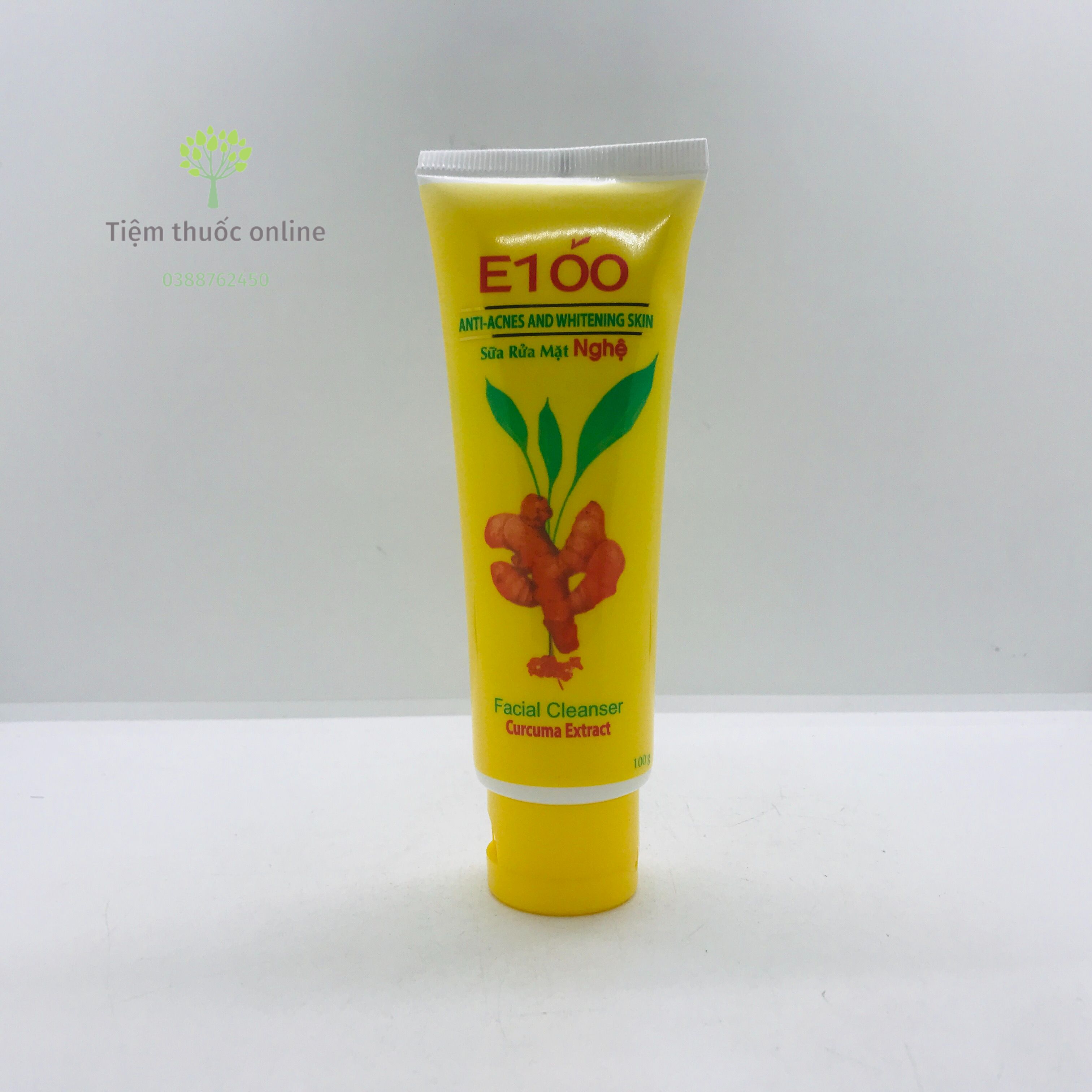 Sữa rửa mặt E100 nghệ sạch mụn