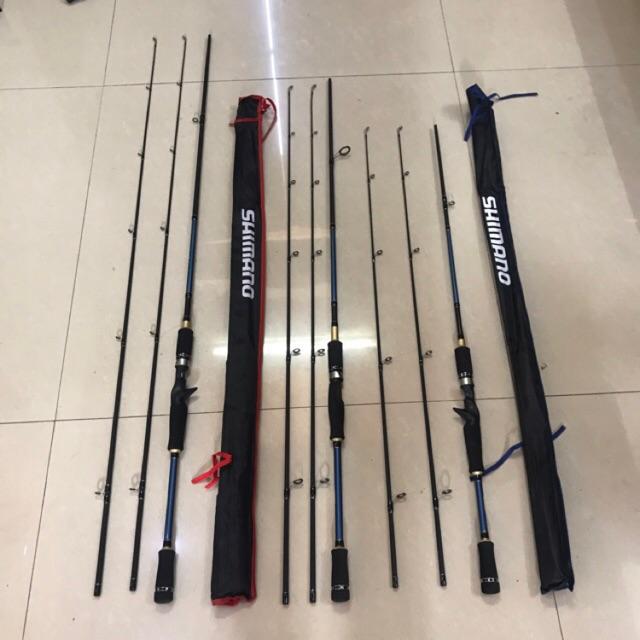 Cần câu lure ngang , lure đứng shimano 1,8 m , 2,1 m , 2;4 m (xả hàng giảm giá và cam kết bảo hành đổi trả ạ)