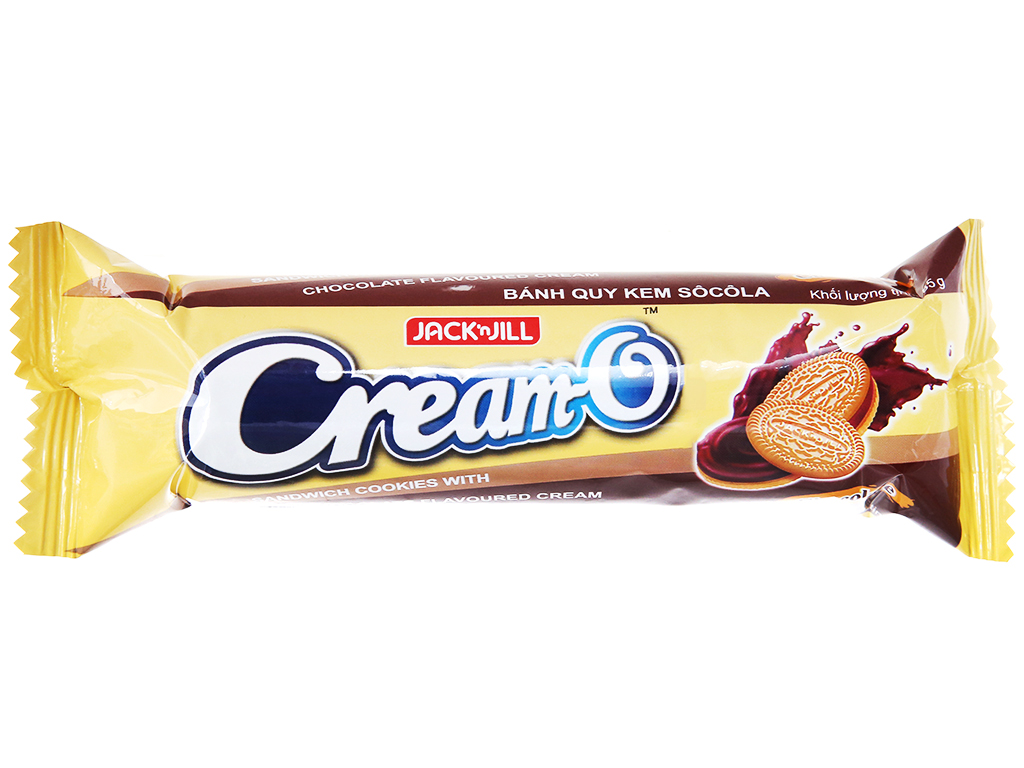 Bánh Quy Cream-O Kem Sôcôla (Cây 85g)