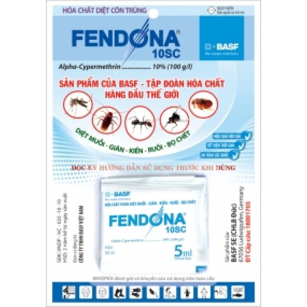 Thuốc diệt muỗi FENDONA 10SC 5ml