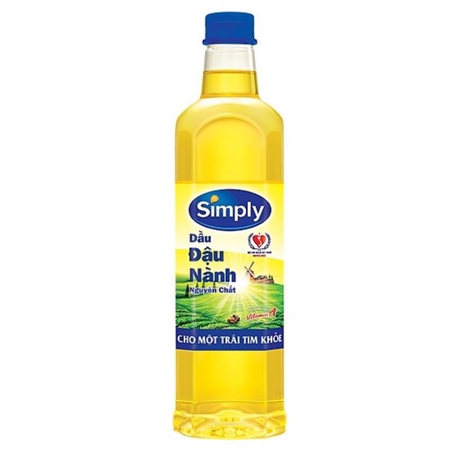 Dầu ăn Simply 1l