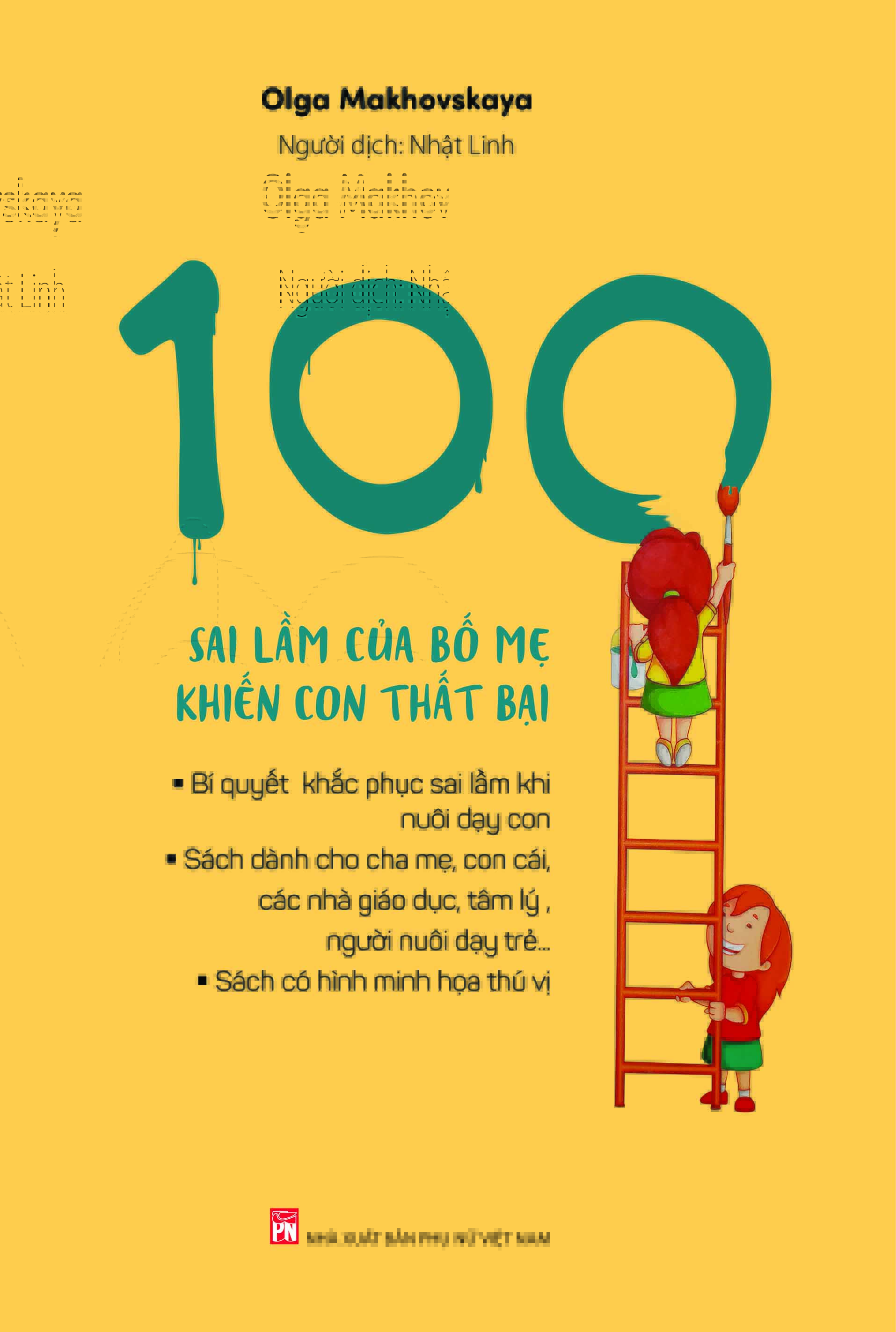 Sách - 100 sai lầm của bố mẹ khiến con thất bại