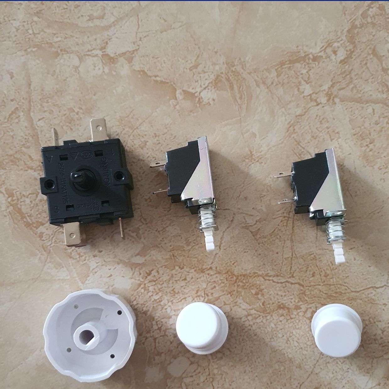 Bộ công tắc quạt hơi nước 6 món