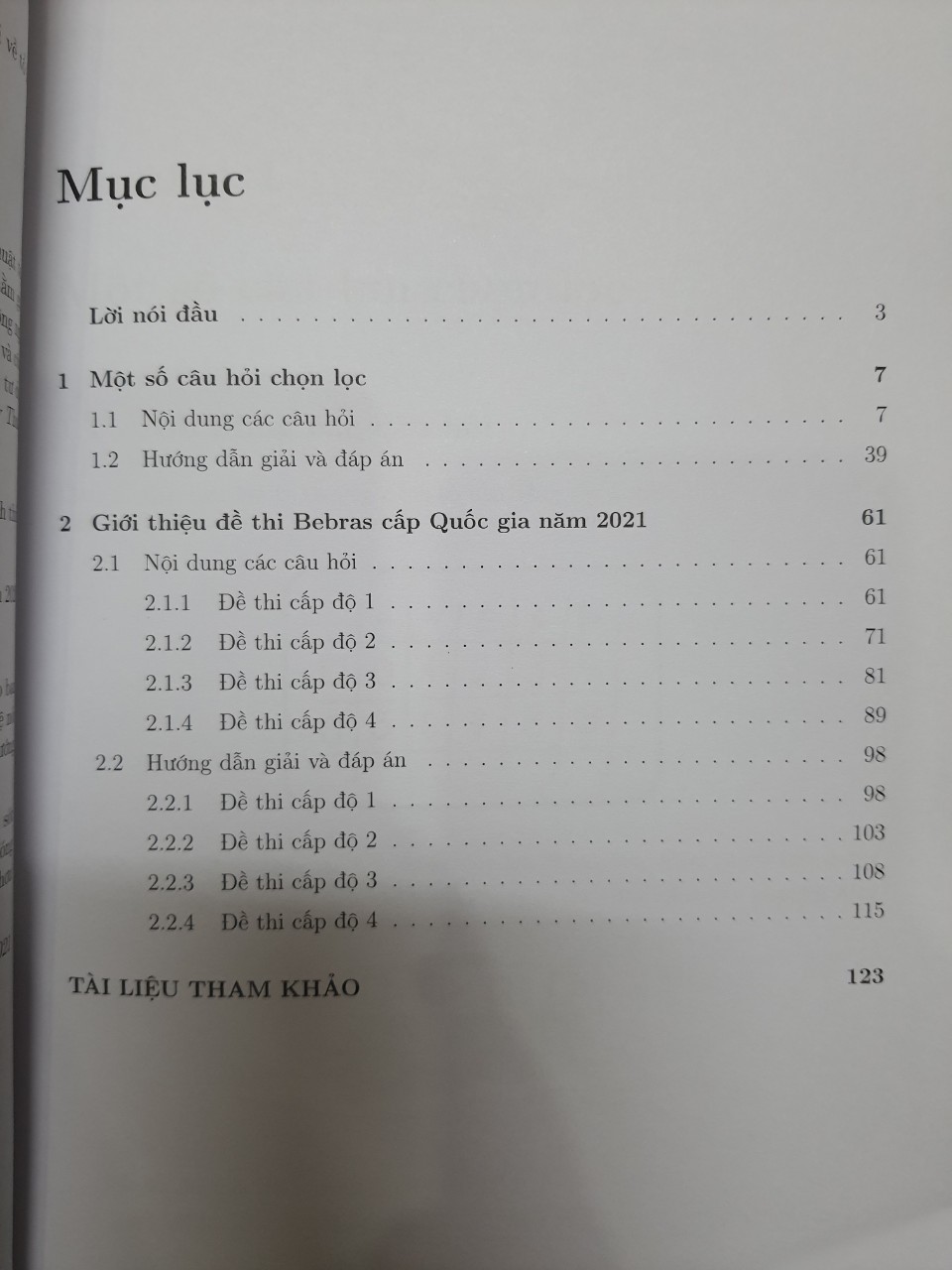 Thách thức tư duy thuật Toán 2021