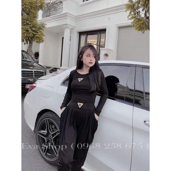 NEW✢✜  Set bộ dài tay quần bom dập ly