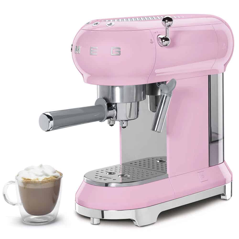 [Trả góp 0%]Máy pha café Smeg ECF01PKEU