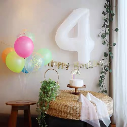 Bóng số màu trắng 32inch / 70 cm
