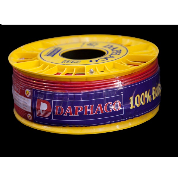 DÂY ĐIỆN ĐƠN - CV 1.0 - DAPHACO - CUỘN 100M