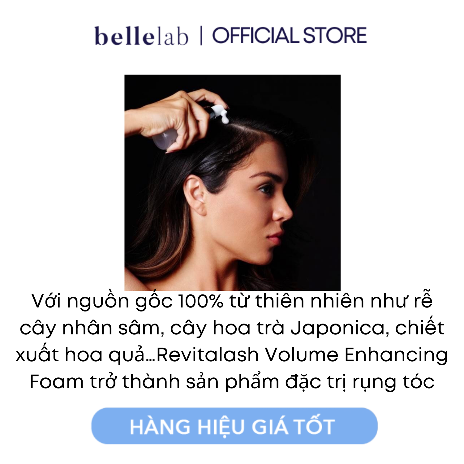 [CHÍNH HÃNG - CÓ SẴN] TINH CHẤT KÍCH THÍCH MỌC TÓC - REVITALASH VOLUME ENHANCING FOAM – 55ML