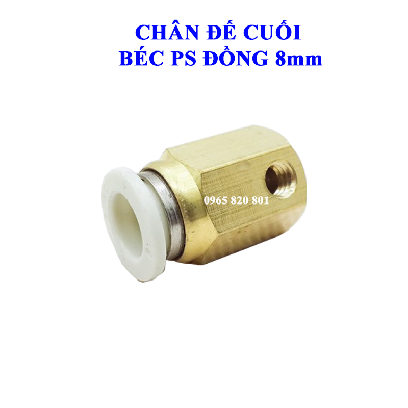 Béc Phun sương cuối bằng đồng số 1-2-3