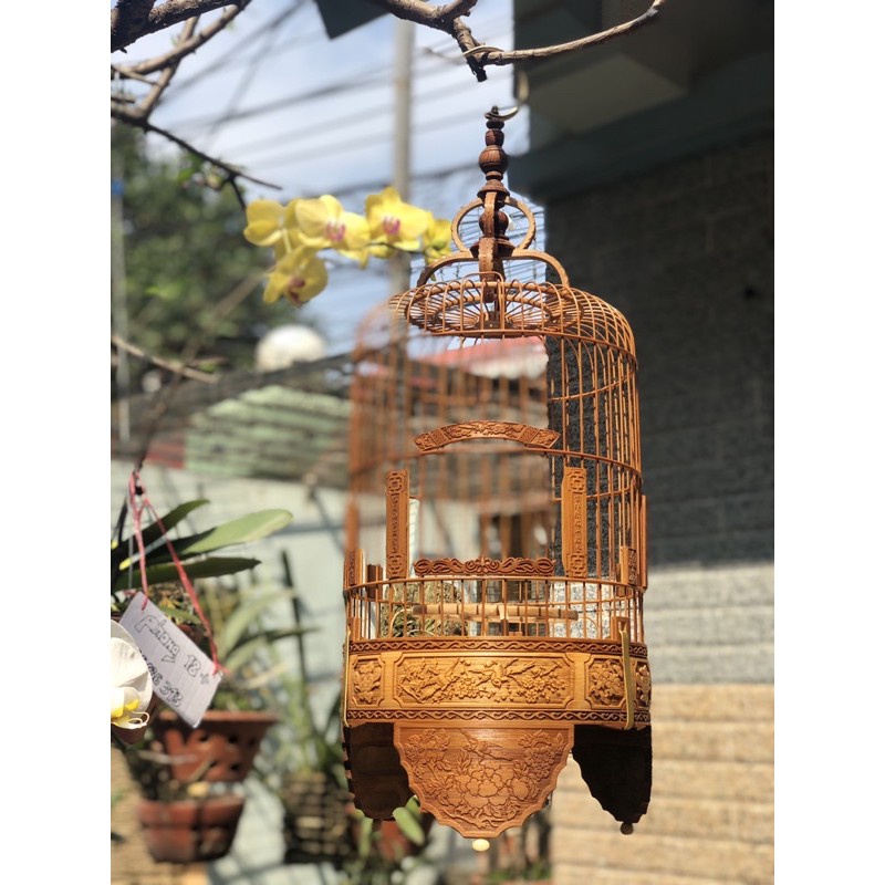 Lồng Chim Khuyên Lồng Chim Đục Bằng Tre Đẹp