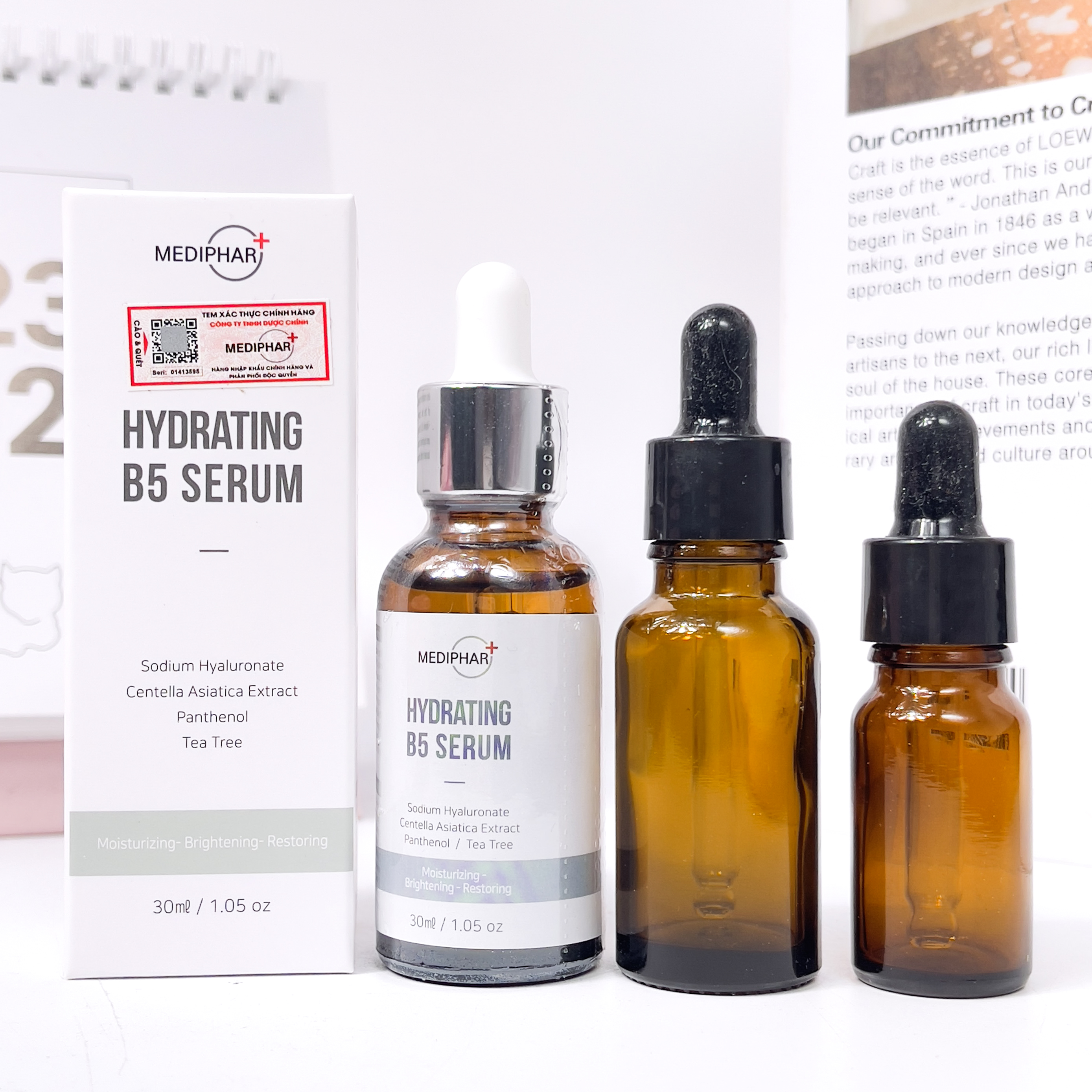 Tinh chất Mediphar Hydrating B5 Hỗ Trợ Cấp Ẩm Phục Hồi B5 Mediphar Hydrating 30ml Duduhouse