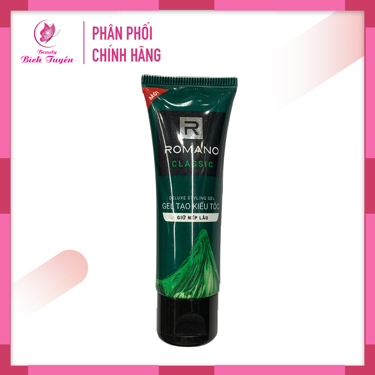 Gel Tạo Kiểu Tóc ROMANO CLASSIC Giữ Nếp Lâu