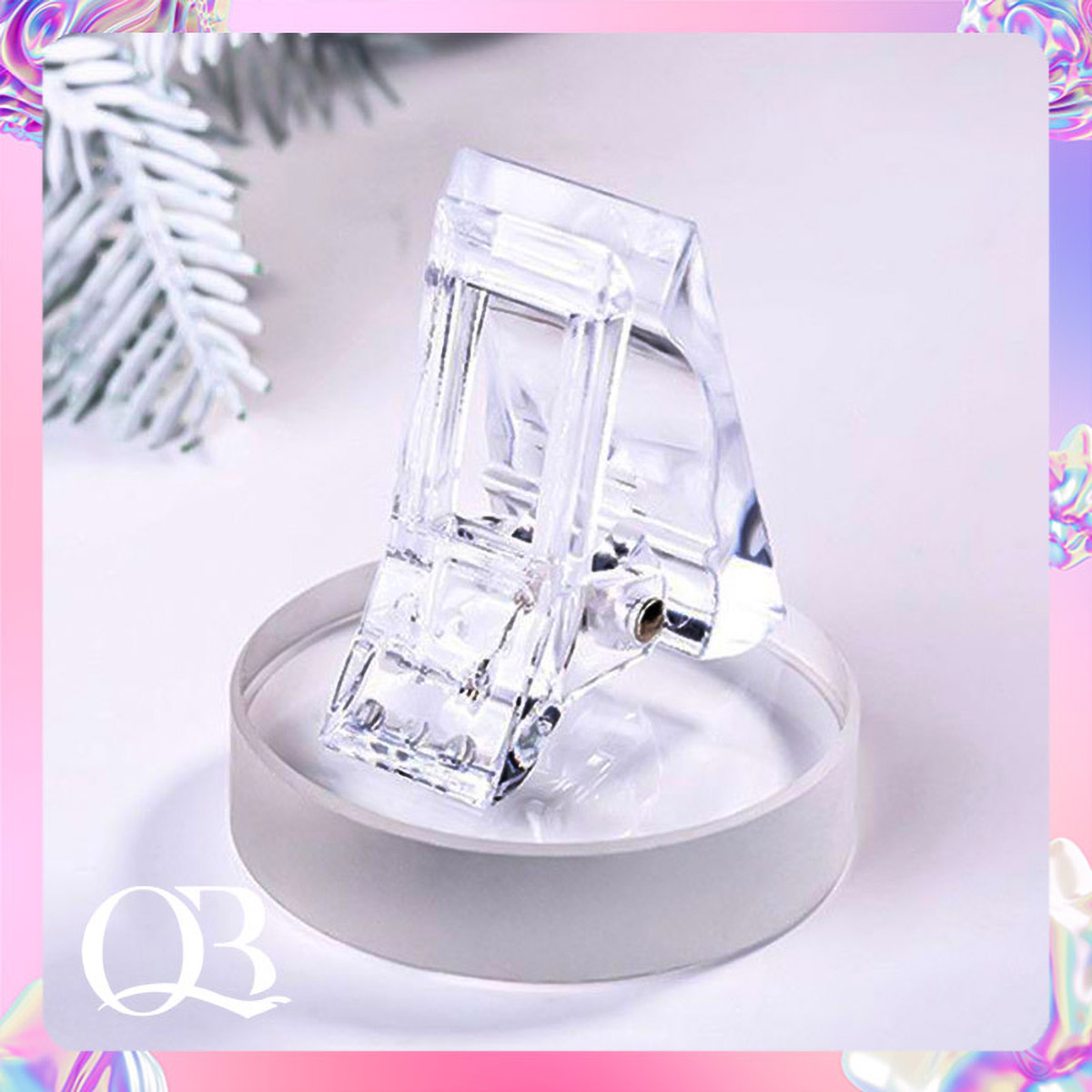 Set 2 kẹp cố định gel gôm móng giả