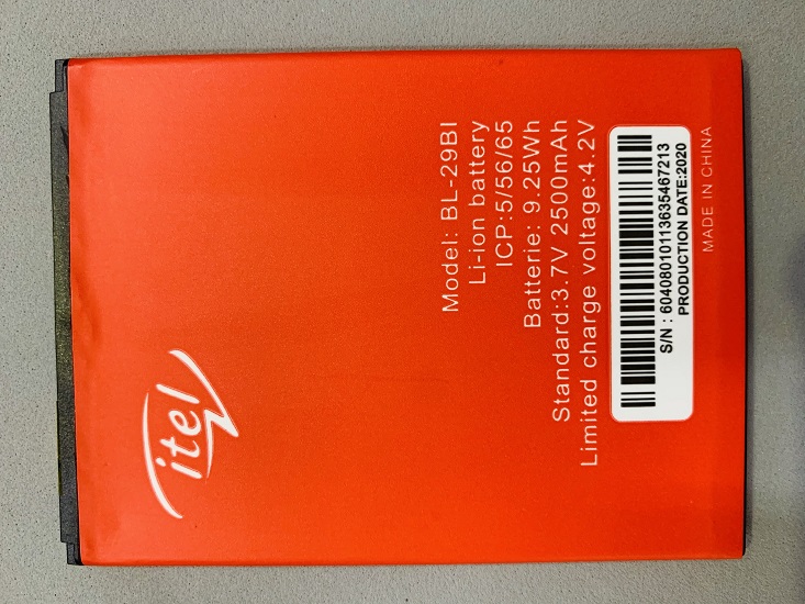 Pin thay thế điện thoại Itel S33 BL-29BI