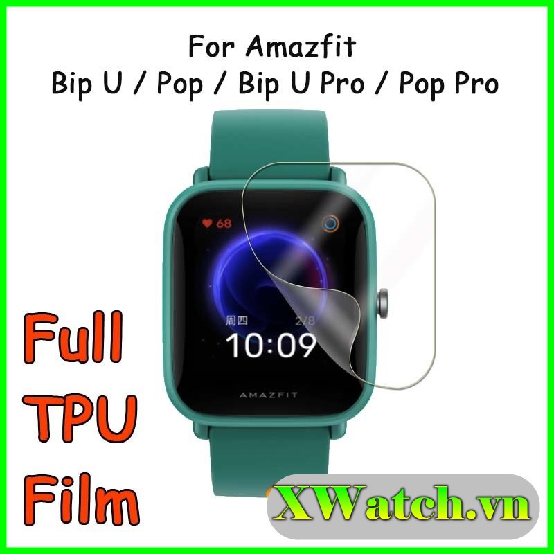 Miếng dán màn hình ppf xiaomi mi watch lite / redmi watch bip u u pro bảo vệ màn chống trầy xước