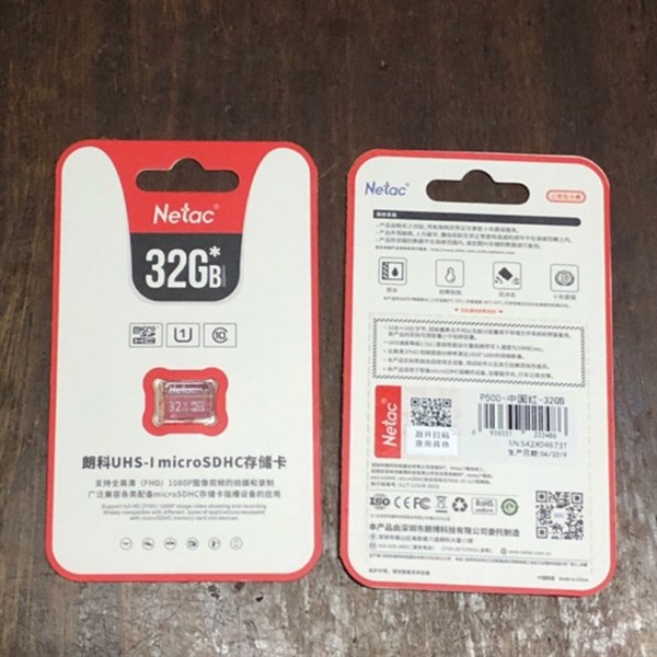 THẺ NHỚ NETAC 32GB 64GB