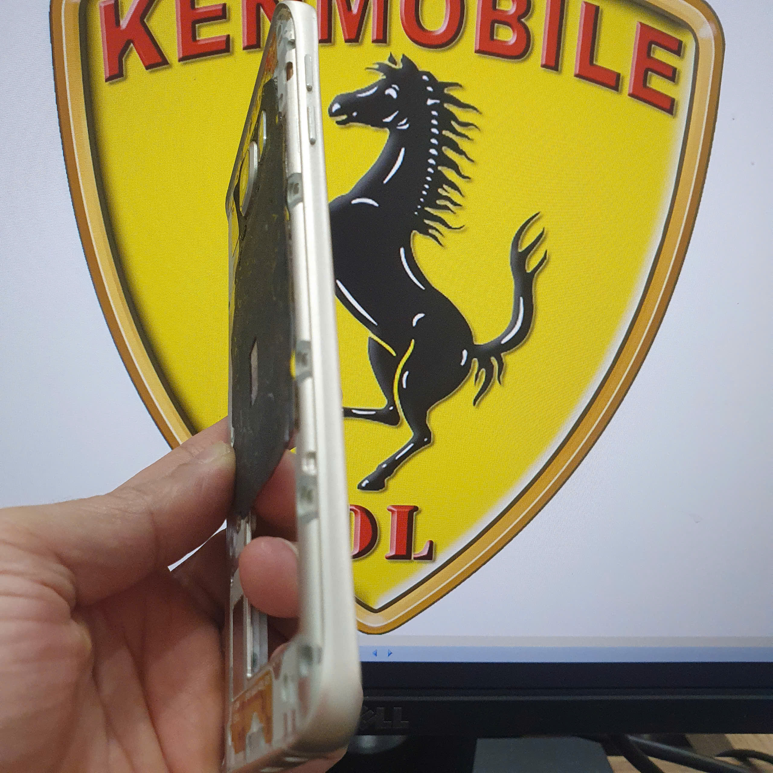 Back Cover (Free Glue) - Zin Border Compatible with Ss Note 5, Type 1