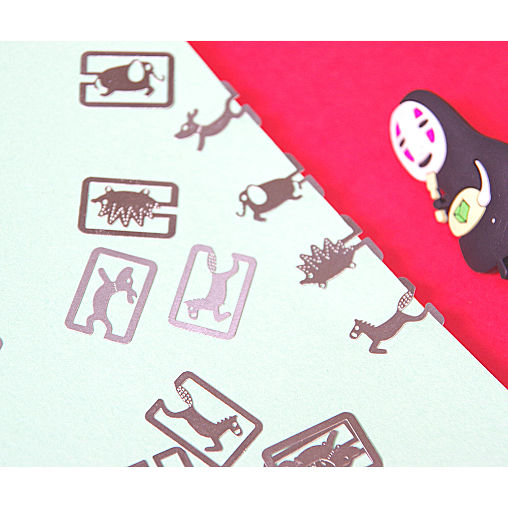 [HCM]Bộ Đánh Dấu Sách Book Line Markers - Animal