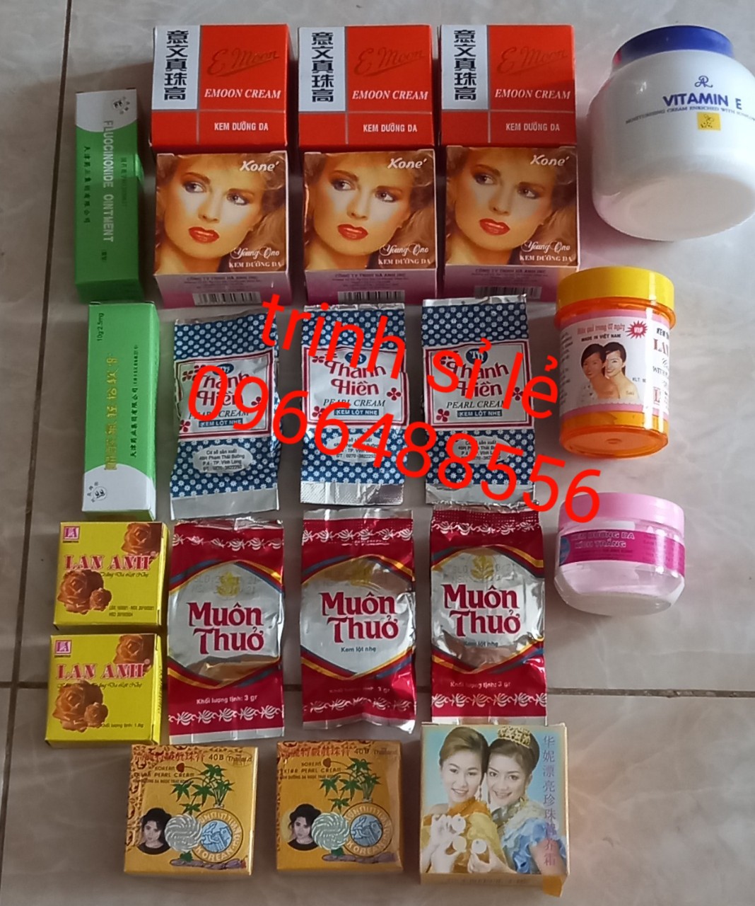 công thức kem trộn body trắng nhanh