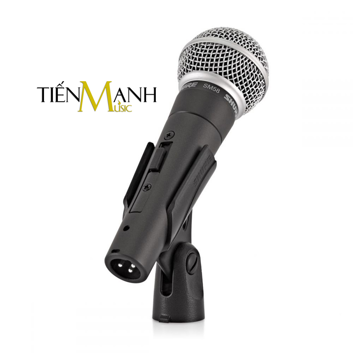 [Trả góp 0%] [Chính Hãng] Mic Cầm Tay Shure SM58-S Có Công Tắc Micro Phòng Thu Studio SM58S Microphone Karaoke SM58