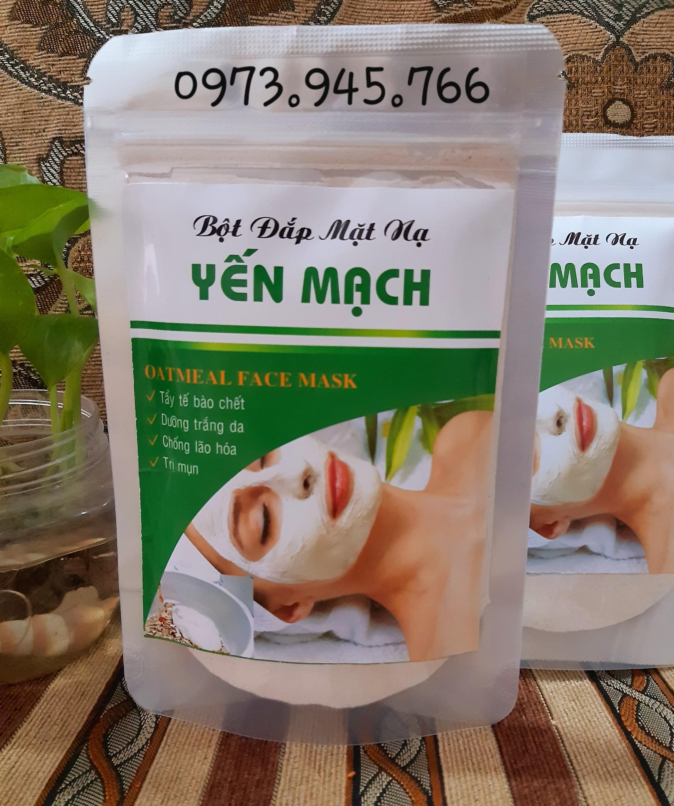Bột đắp mặt nạ yến mạch bịch 150g