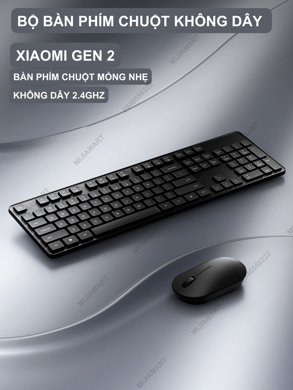 Bộ bàn phím và chuột không dây Xiaomi 2 WXJS02YM