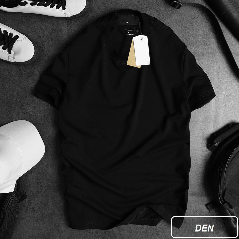 Áo Thun Trơn Xuất Hàn A02 Basic Unisex CHẤT ĐẸP , ẢNH THẬT.