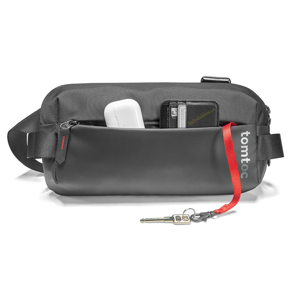 Túi Đeo Chéo Tomtoc H02 Lightweight Codura Sling Bag - Đựng phụ kiện Đồ dùng cá nhân