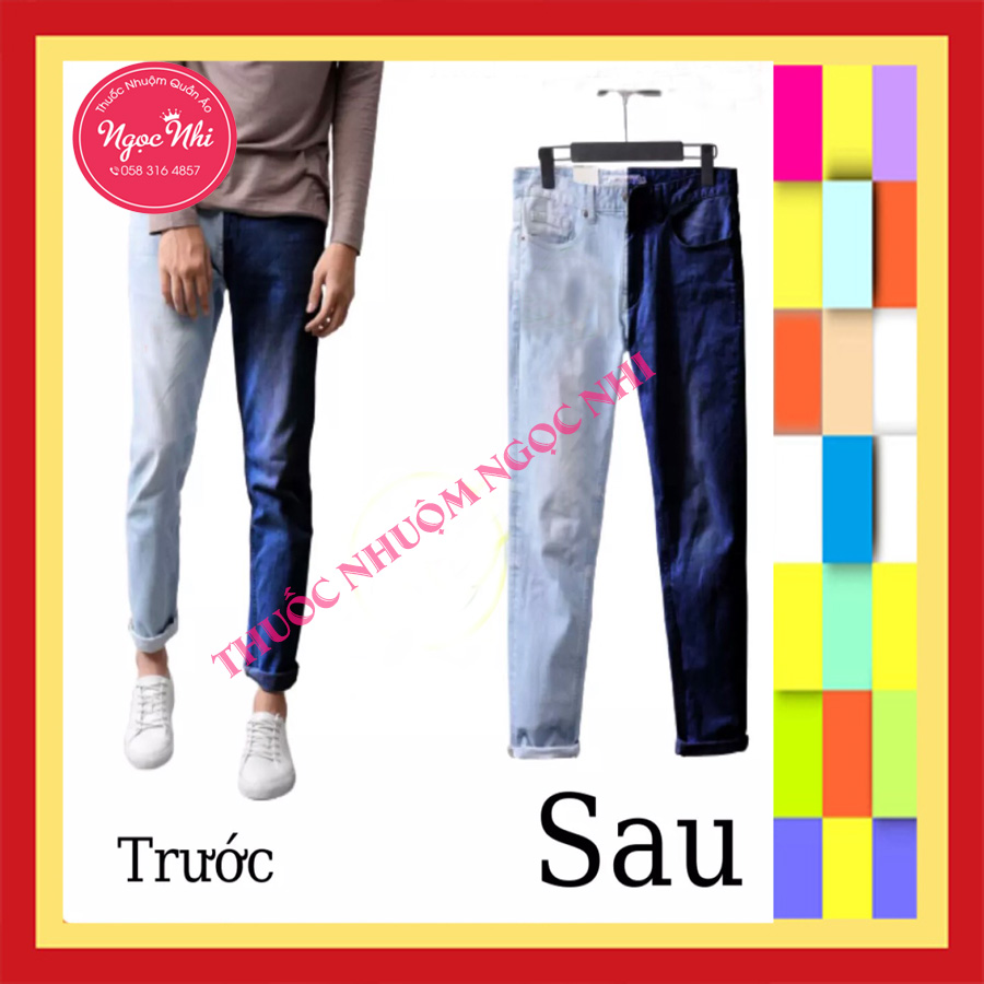 Thuốc Nhuộm Quần Xanh Jean