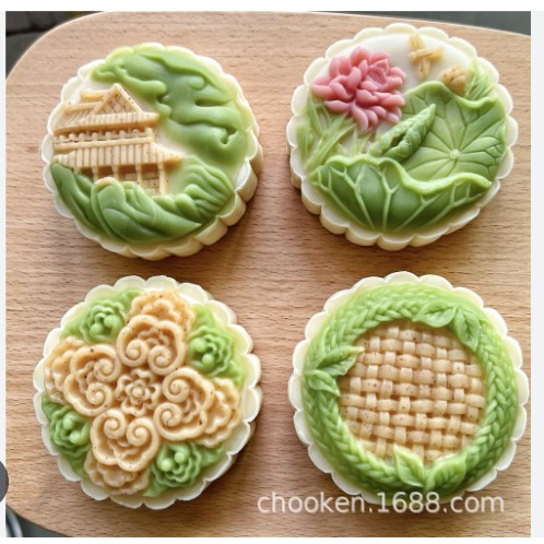 Khuôn trung thu 150g 4m B3