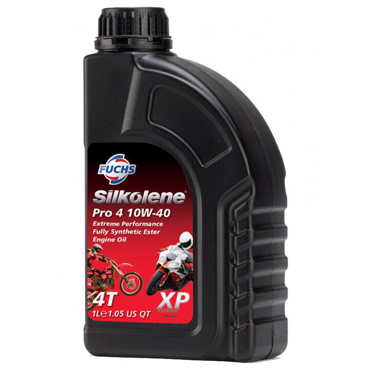 [ Hàng có sẵn ] Nhớt Fuchs Silkolene Pro 4 10w40 XP 4T