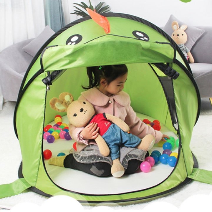 Lều bóng tự bung cho bé - Lều hình các con vật ngộ nghĩnh- Quà tặng dành cho bé