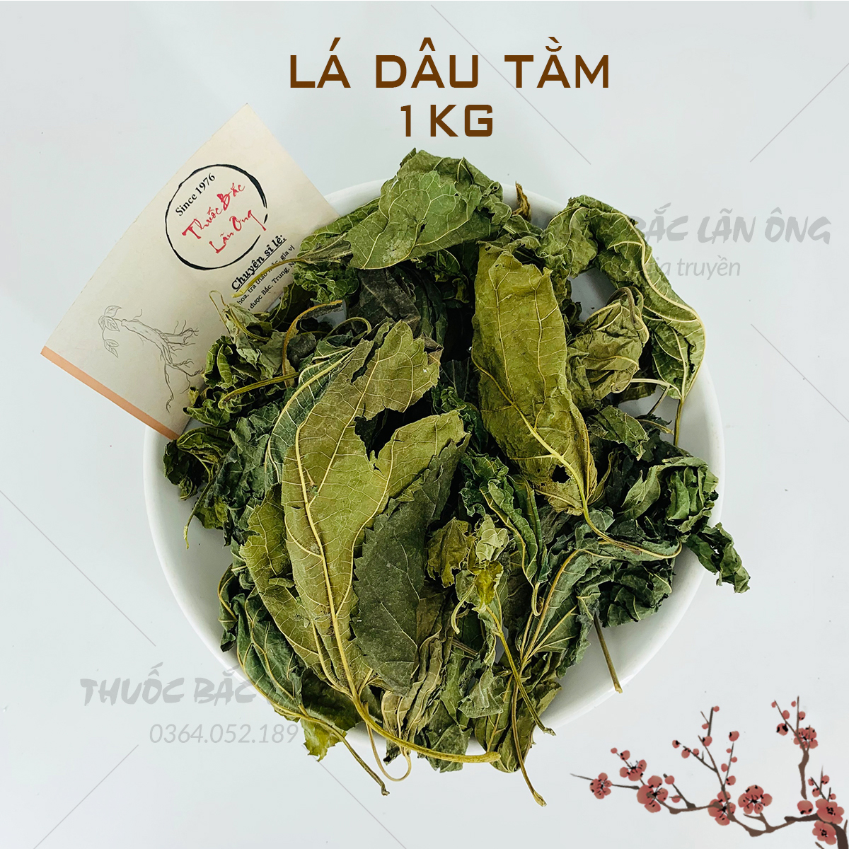 Lá dâu tằm sấy khô 1kg