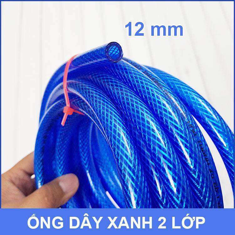 Ống dây xanh lưới áp lực máy bơm mini 12mm 8m