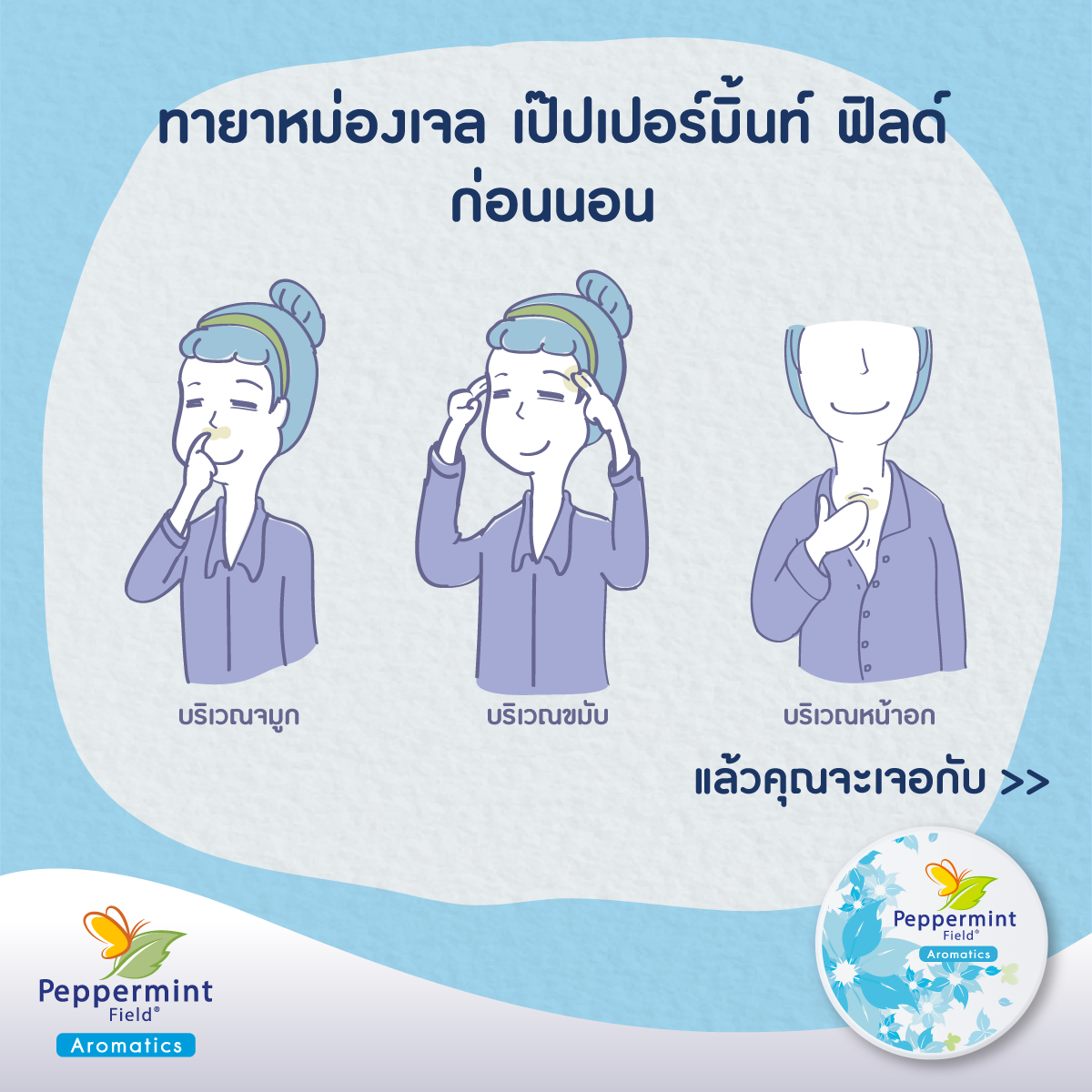 DẦU BẠC HÀ CÔ ĐẶC PEPPERMINT FIELD THÁI LAN