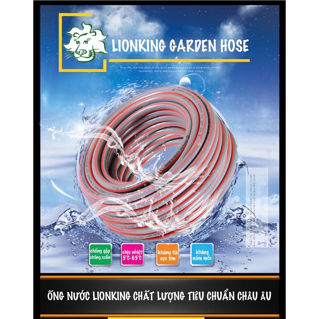 Ống dẫn nước Siêu Bền TONYDX phi 20  1 Cuộn 10 Mét