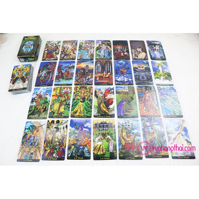 Bộ bài Bói Tarot Illuminati Cao Cấp 78 Lá