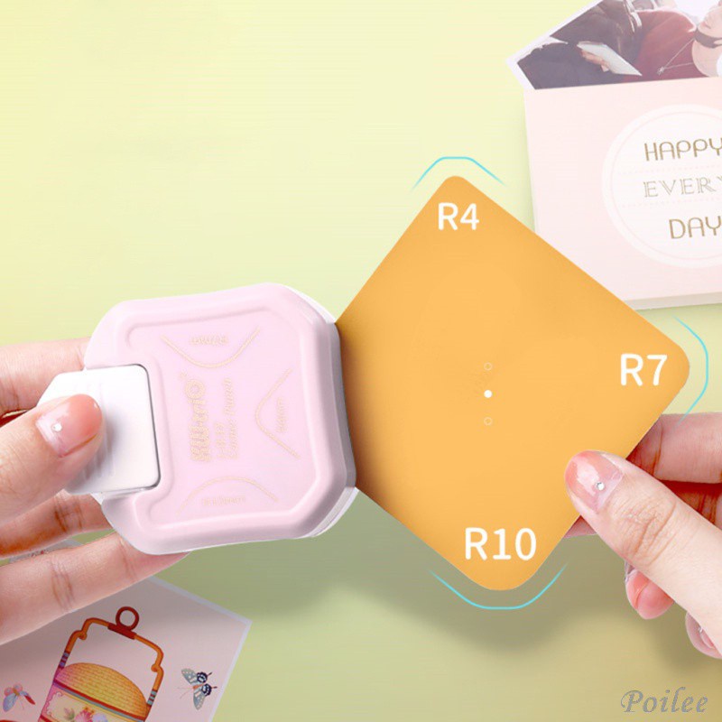 Dụng cụ cắt góc giấy tròn 3 kích cỡ góc