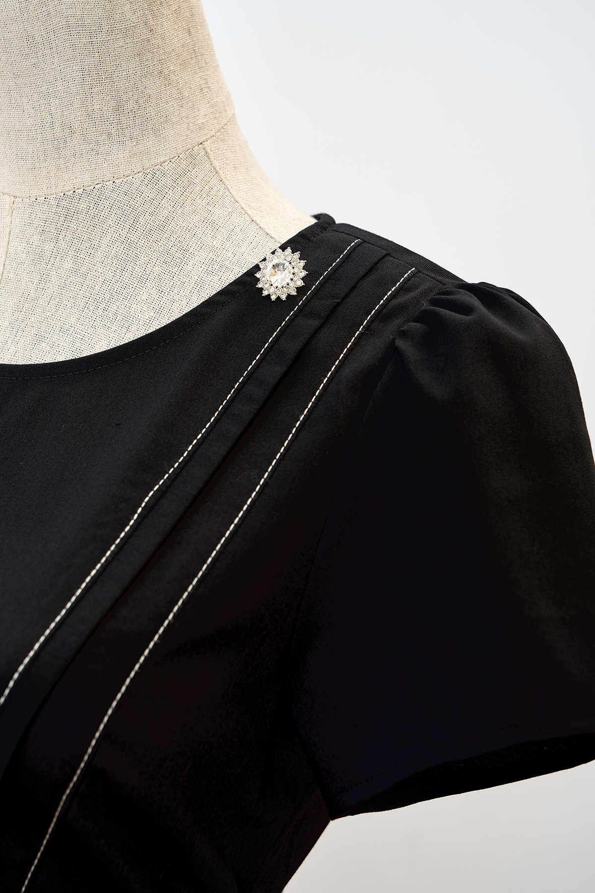 Áo kiểu peplum lamer l61b24h019