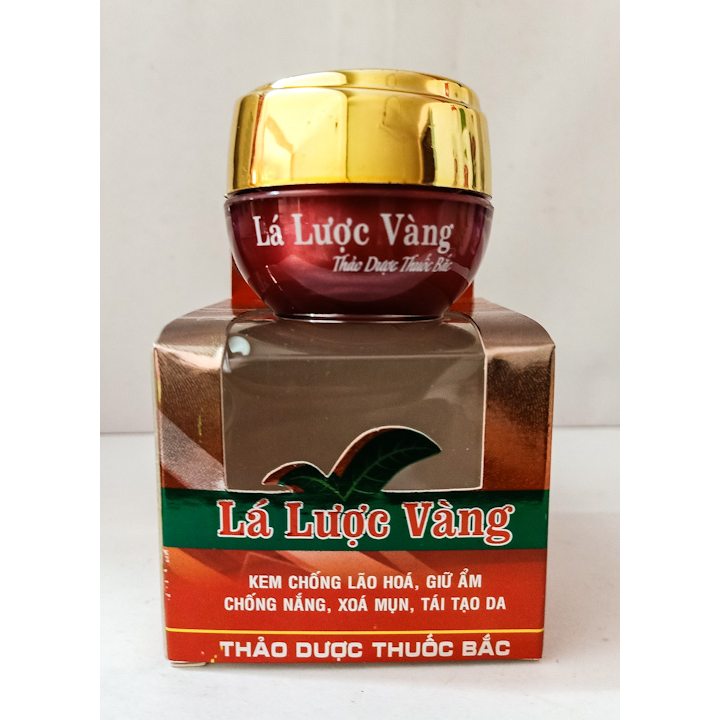 Kem Lá Lược Vàng-Đỏ