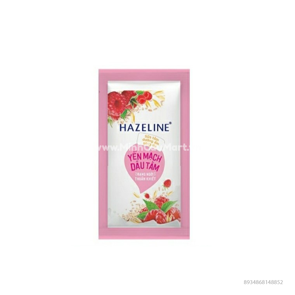 Combo 5 dây (tổng cộng 60 gói) sữa tắm Hazeline 4.5g